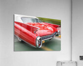 Back End of a Beautiful 1960 Red Cadillac Eldorado  Acrylic Print