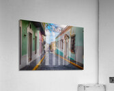 Vibrant Essence of Old San Juan Puerto Rico  Acrylic Print