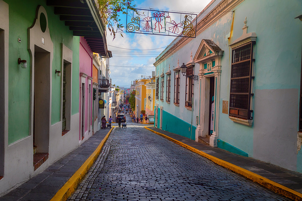 Vibrant Essence of Old San Juan Puerto Rico Digital Download