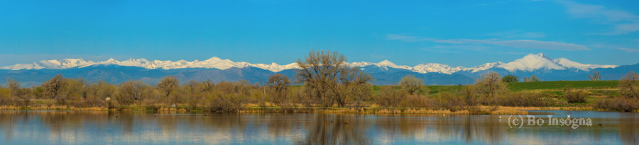 Colorado Rocky Mountain Front Range Panoramic  Imprimer