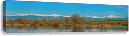 Colorado Rocky Mountain Front Range Panoramic  Impression sur toile
