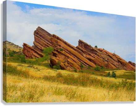 Red Rocks Morrison Colorado  Impression sur toile