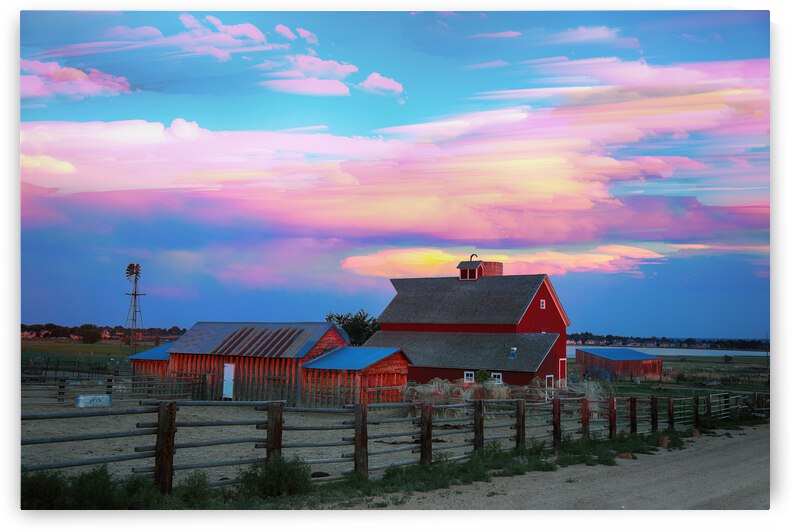 Ghost Horses Pastel Sky Timed Stack by Bo Insogna