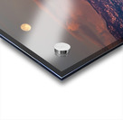 Panorama Scenic Landscape Rocky Mountain Moon Set View  Acrylic print