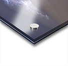 Cumulo nimbus Lightning Storm and Star Trails Above Acrylic print