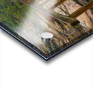 Rustic Wood Hiking Bridge Crossing Acrylic print