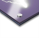 Praying Monk Lightning Halo Monsoon Thunderstorm Acrylic print