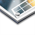 Milky Way Rising Out Of Clouds Open Window View Acrylic print