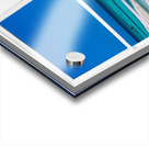 Tropical Blue Ocean Window View Acrylic print