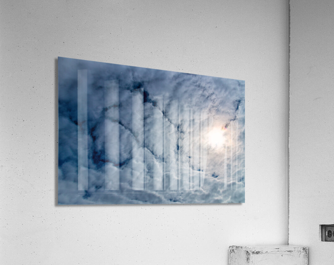 Sun Burning Through Acrylic Print