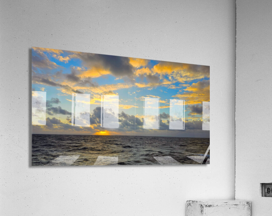 Mother Natures Fiery Finale Acrylic Print