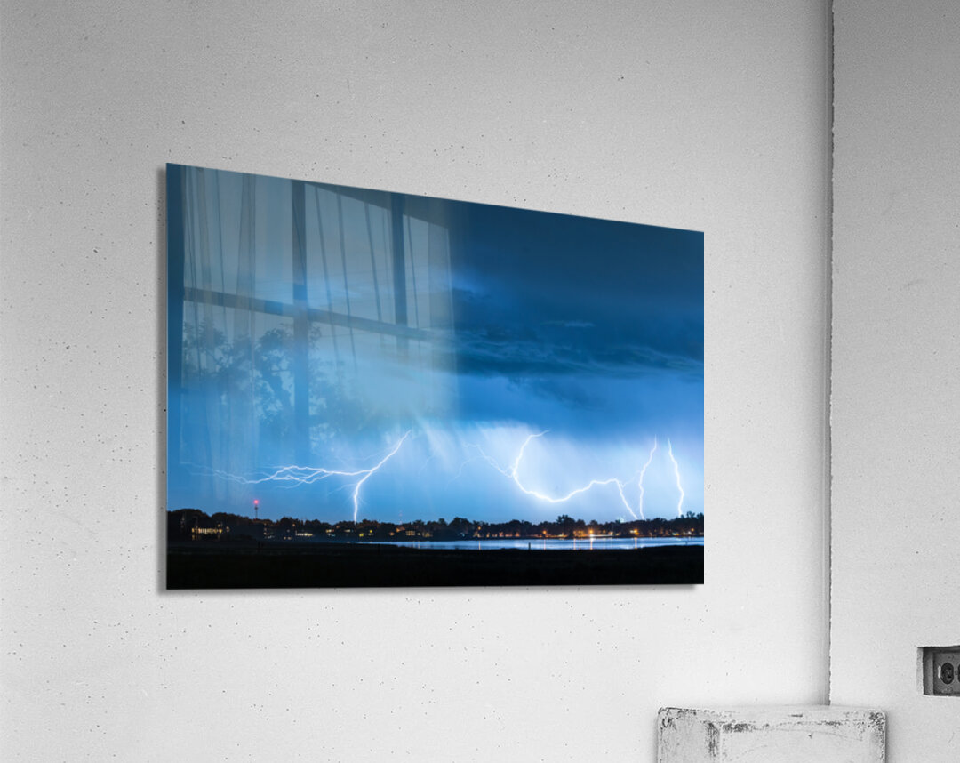 Doodles In The Sky Acrylic Print