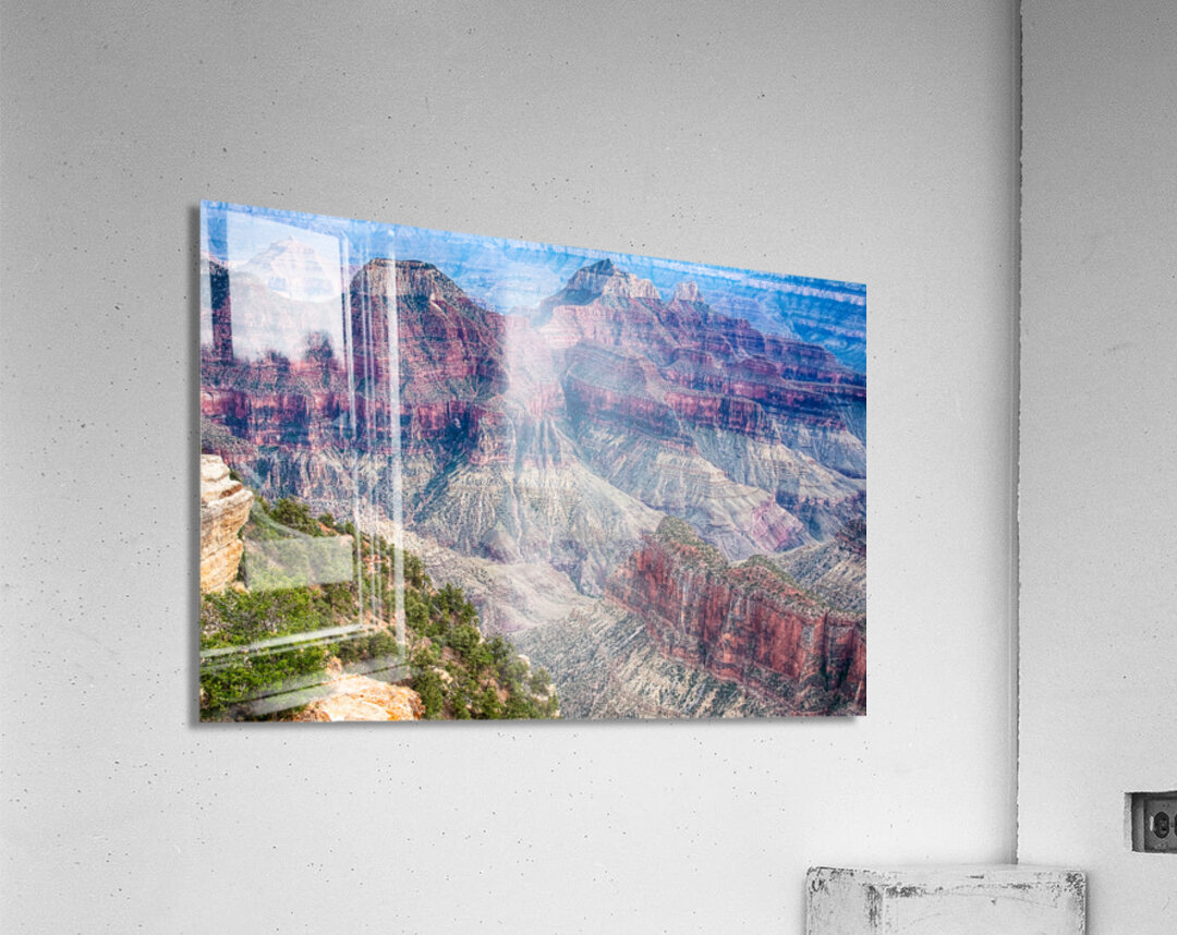 Deep Inside The Grand Canyon 2 Acrylic Print