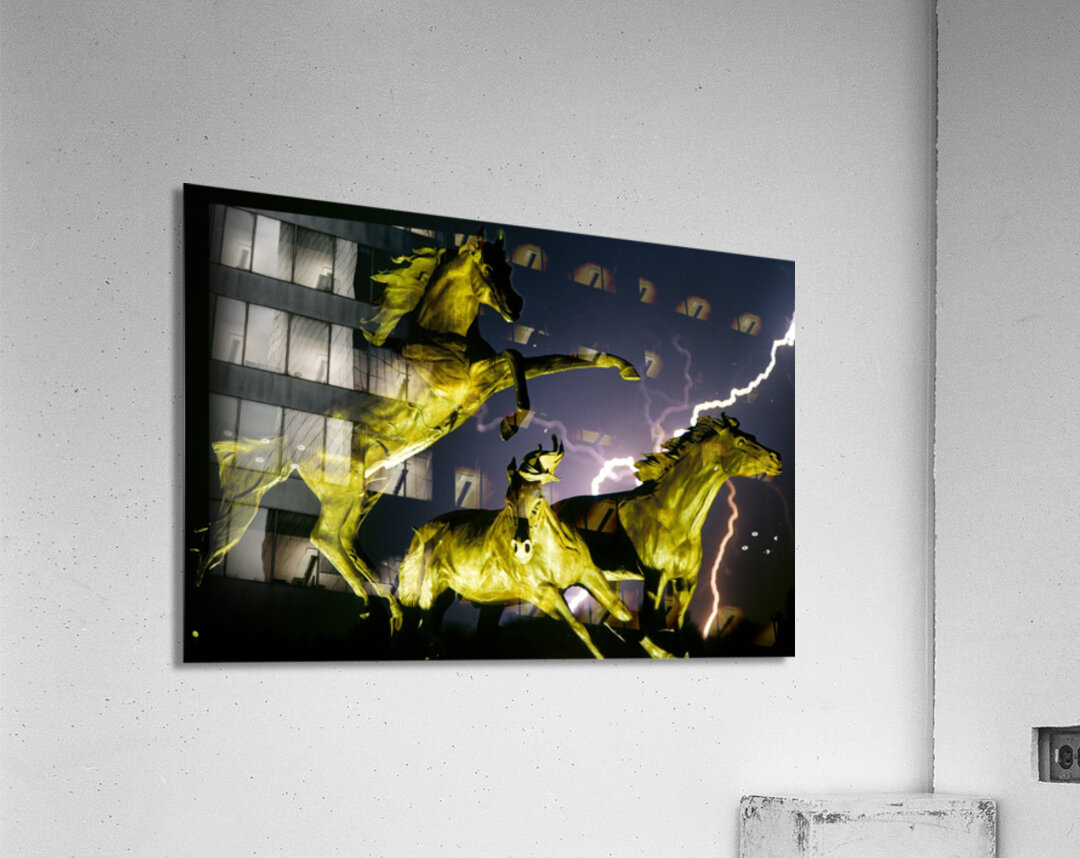 Horse World Acrylic Print