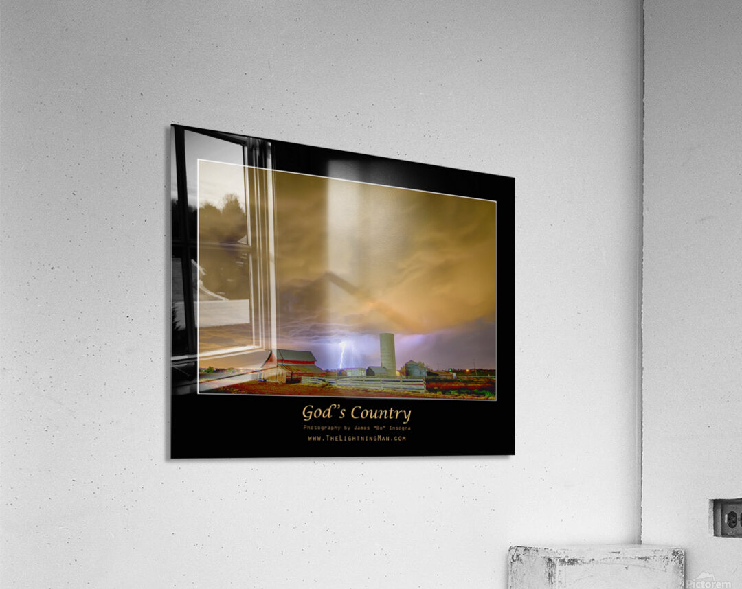 Gods Country  Acrylic Print