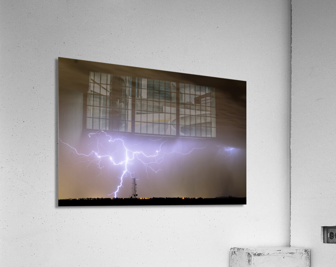 Electric Night Acrylic Print