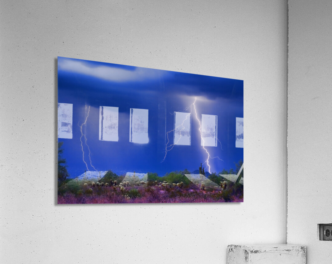 Colorful Sonoran Desert Storm Acrylic Print