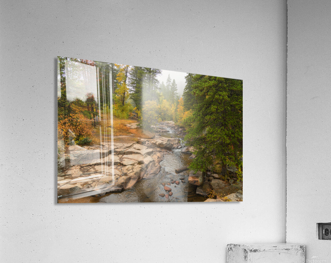 Upstream St Vrain Acrylic Print