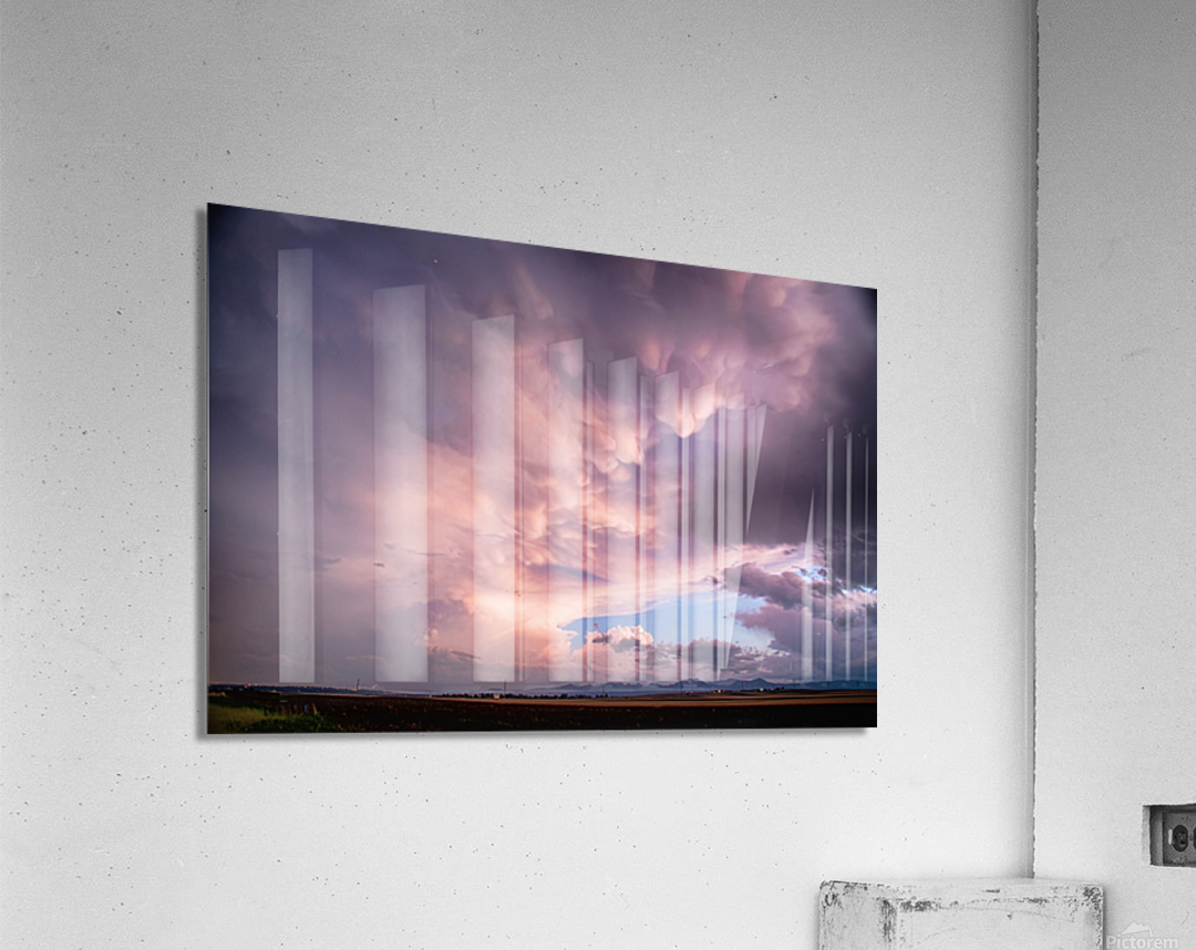 Mammatus Over Boulder Colorado Acrylic Print