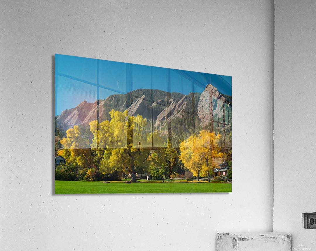 Beautiful Chautauqua Park Autumn View Acrylic Print