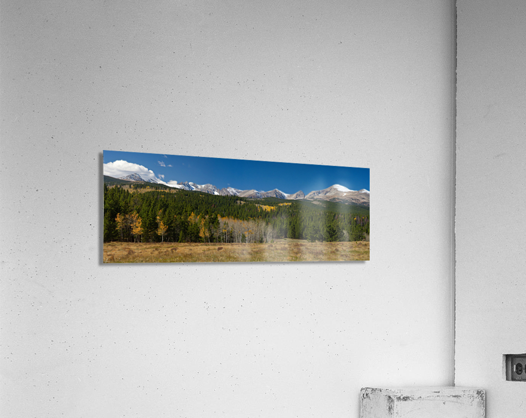 Indian Peaks Continental Divide Boulder Count Acrylic Print