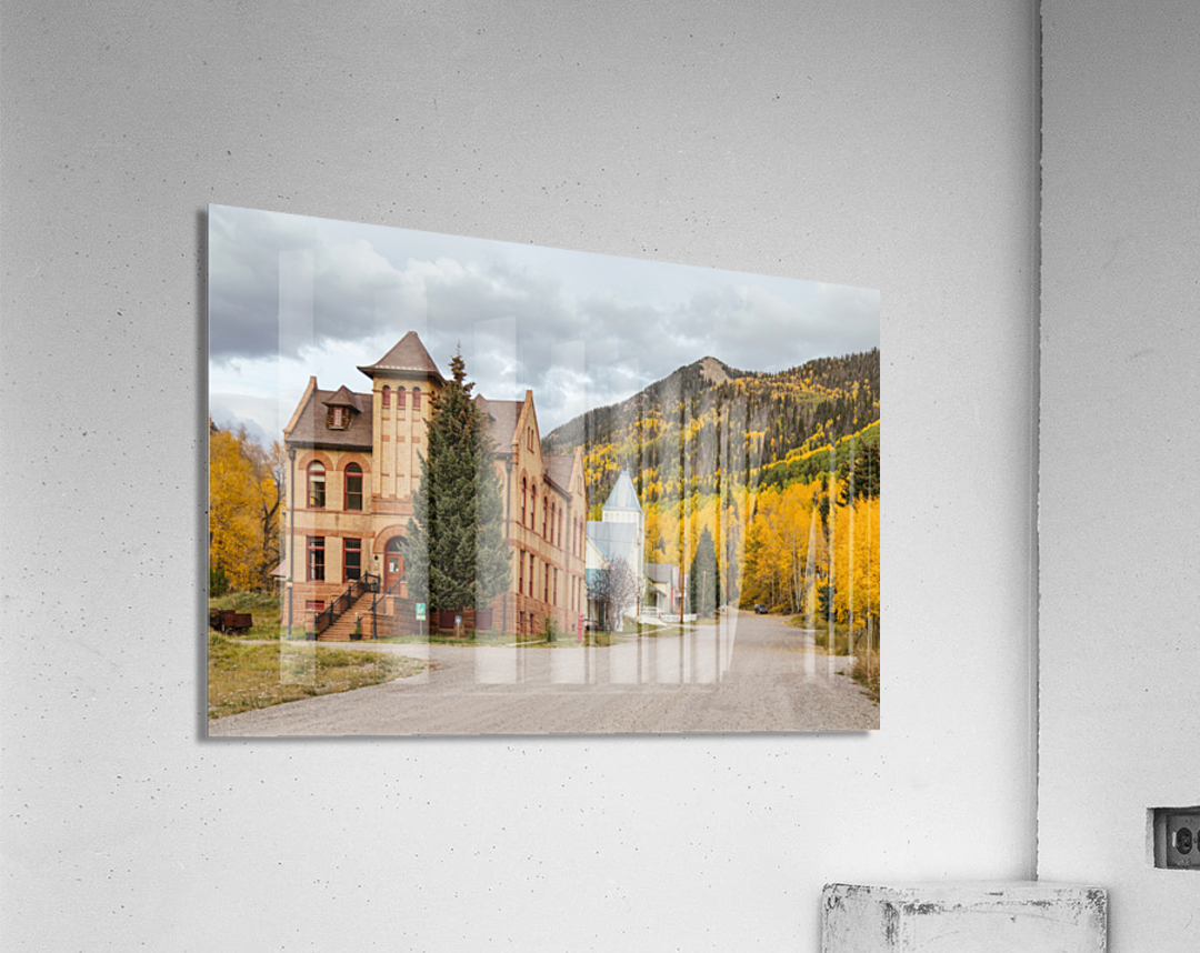 Beautiful Small Town Rico Colorado Acrylic Print