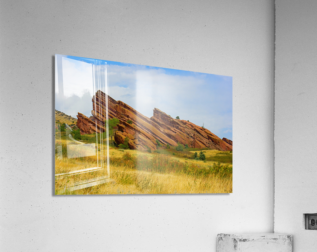 Red Rocks Morrison Colorado  Acrylic Print 
