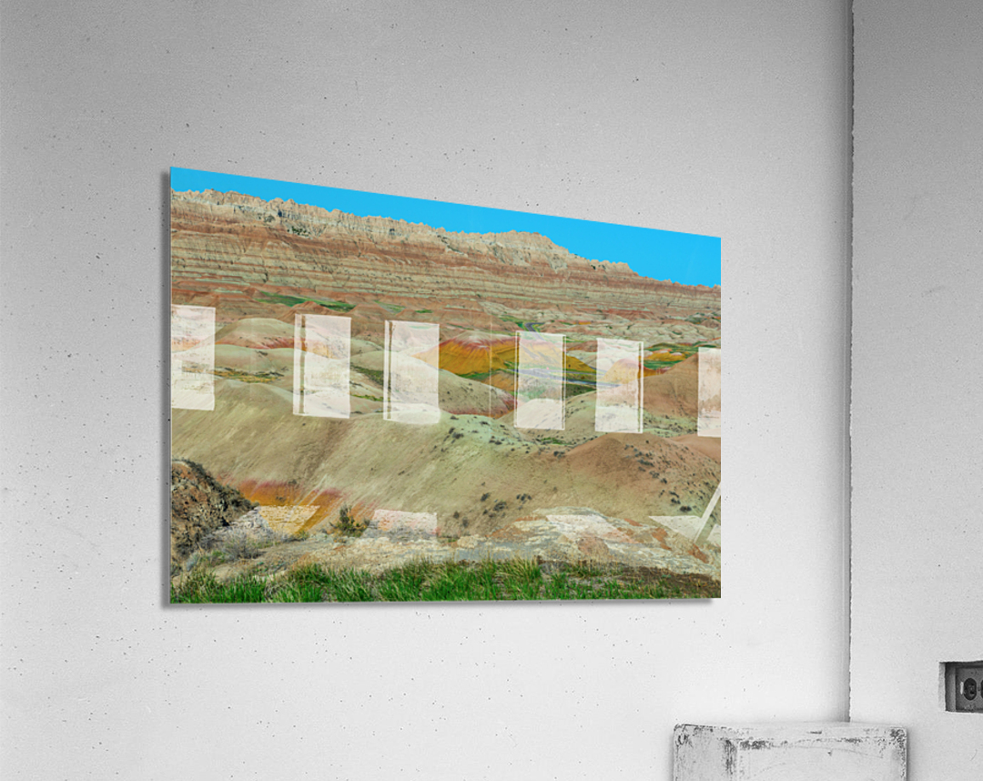 Discover the Vibrant Beauty of Badlands National Park SD Acrylic Print