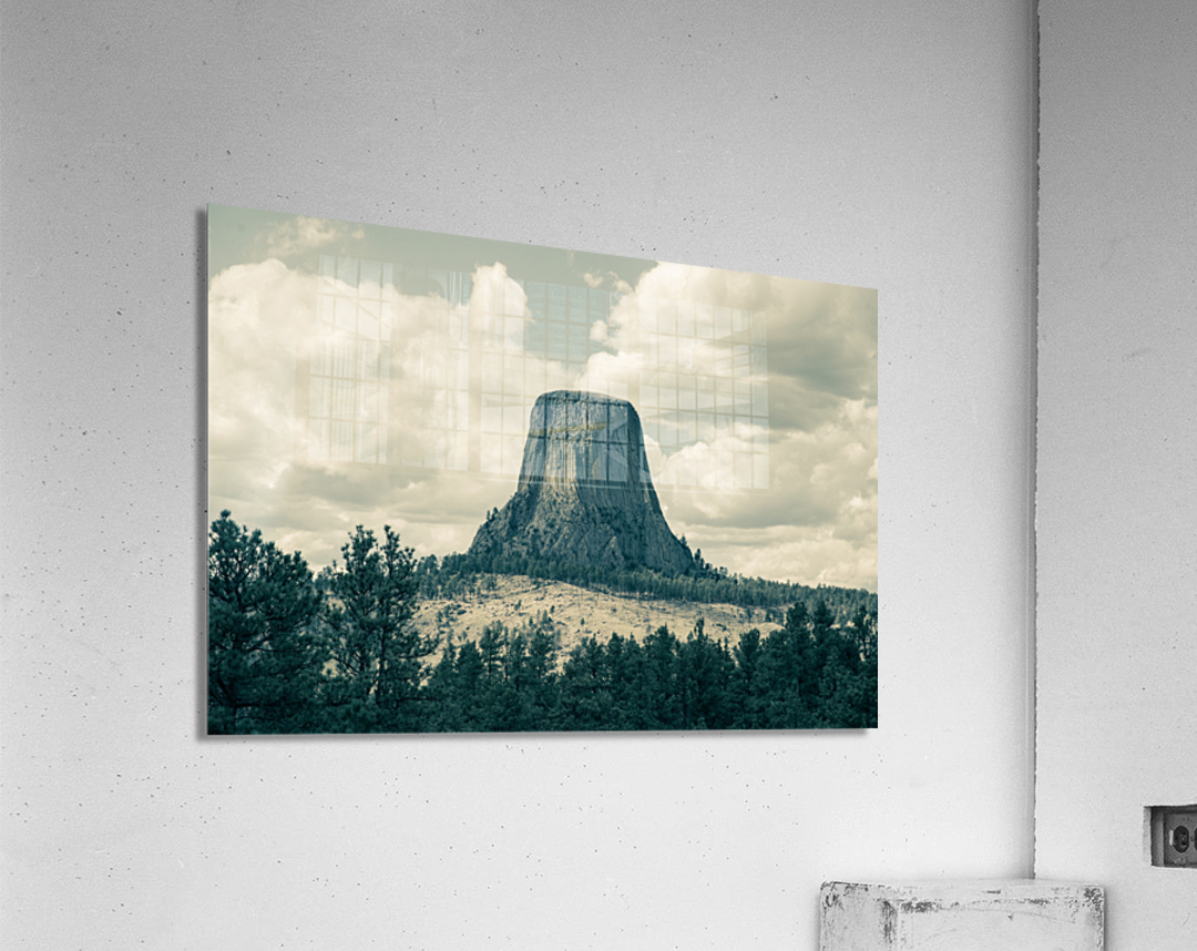 Devils Tower also called Grizzly Bear Lodge Acrylic Print