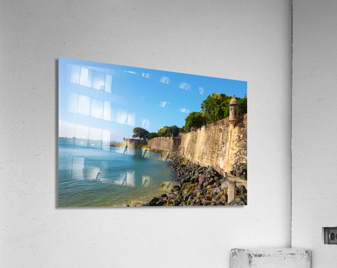 Historic Walls the Essence of San Juan Puerto Rico Acrylic Print