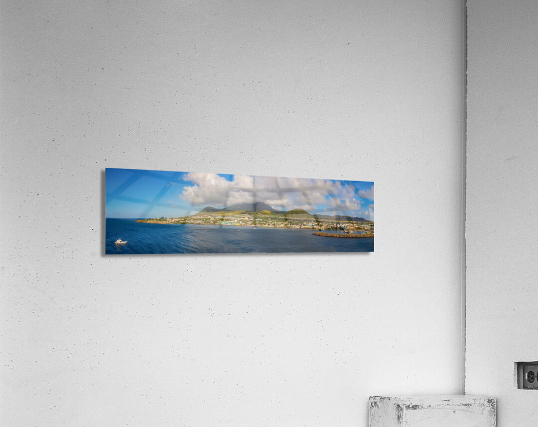 Beauty of the Caribbean island of St. Kitts Acrylic Print