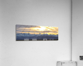 Colorado Front Range Panorama Gold  Impression acrylique