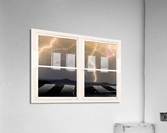 Stormy Night Window View  Acrylic Print