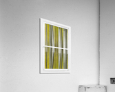 Surreal Dreamy Aspen Forest White Rustic Window  Impression acrylique