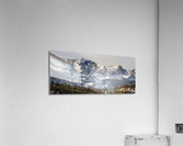 Ypsilon Mountain Fairchild Mountain Panorama  Acrylic Print