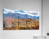 Colorado Painted Landscape Panorama PT1  Acrylic Print