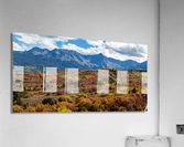 Colorado Painted Landscape Panorama PT1a  Impression acrylique