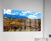Colorado Painted Landscape Panorama PT2a  Impression acrylique