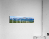 Colorado Continental Divide Panoramic Summer View  Impression acrylique