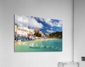 Philipsburgh St Maarten Poster Postcard  Impression acrylique