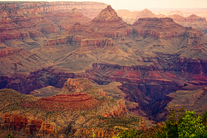 Amazing Colorful Spring Grand Canyon View
