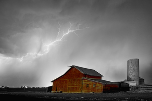 Watching The Storm From The Farm BWSC