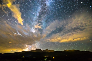Longs Peak Milky Way Wings