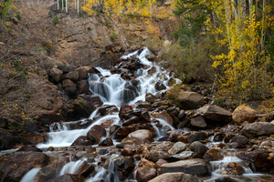 Autumn Guanella Pass Waterfall
