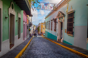 Vibrant Essence of Old San Juan Puerto Rico