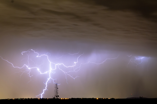 Electric Night Print