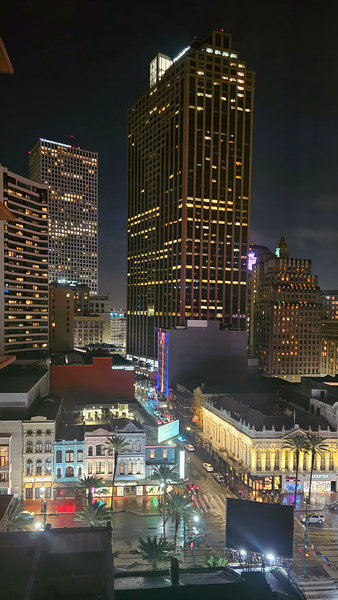 New Orleans Nighttime Magic Print