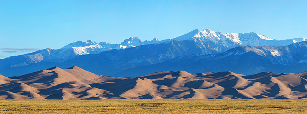 Colorado Great Sand Dunes Panorama Pt 1 Print