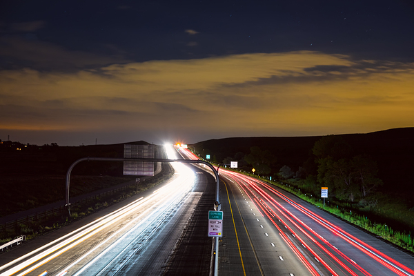 Boulder To Denver Highway 36 Express Lane Print