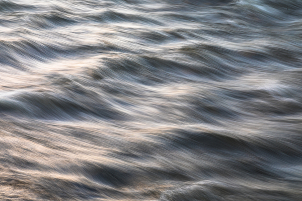 South Boulder Creek Sunset Blurred Lines Print